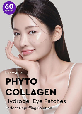 BE+WANTS hydrogel close-up texture highlighting cooling and adhesion benefit