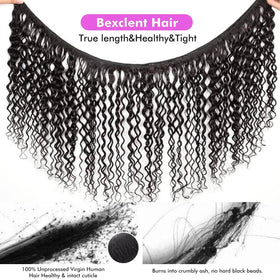 Bexclent texture detail highlighting soft deep wave pattern for natural volume