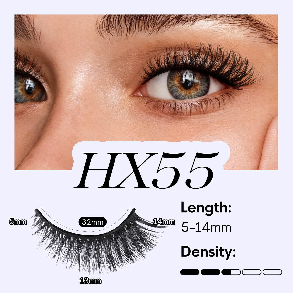 BEYELIAN detailed view of ultra-soft 3D fibers giving lightweight volume