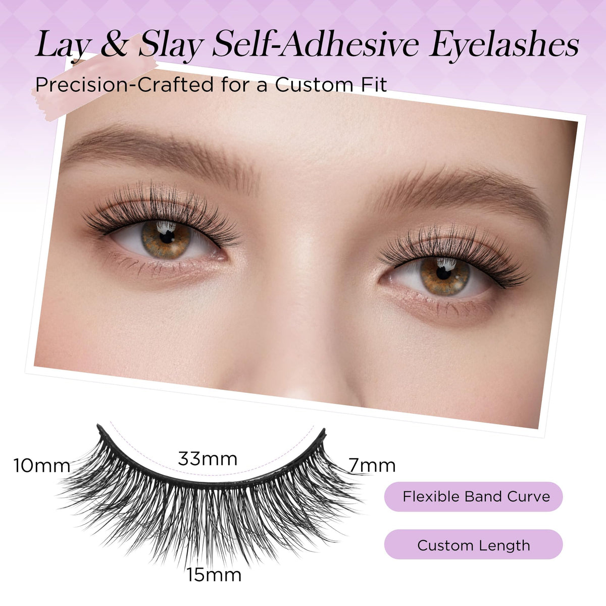 BEYELIAN lash band detail showing thin black liner-effect band benefit