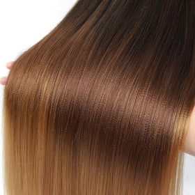 Beyond Beauty length comparison with ruler showing 26-inch scale and styling versatility