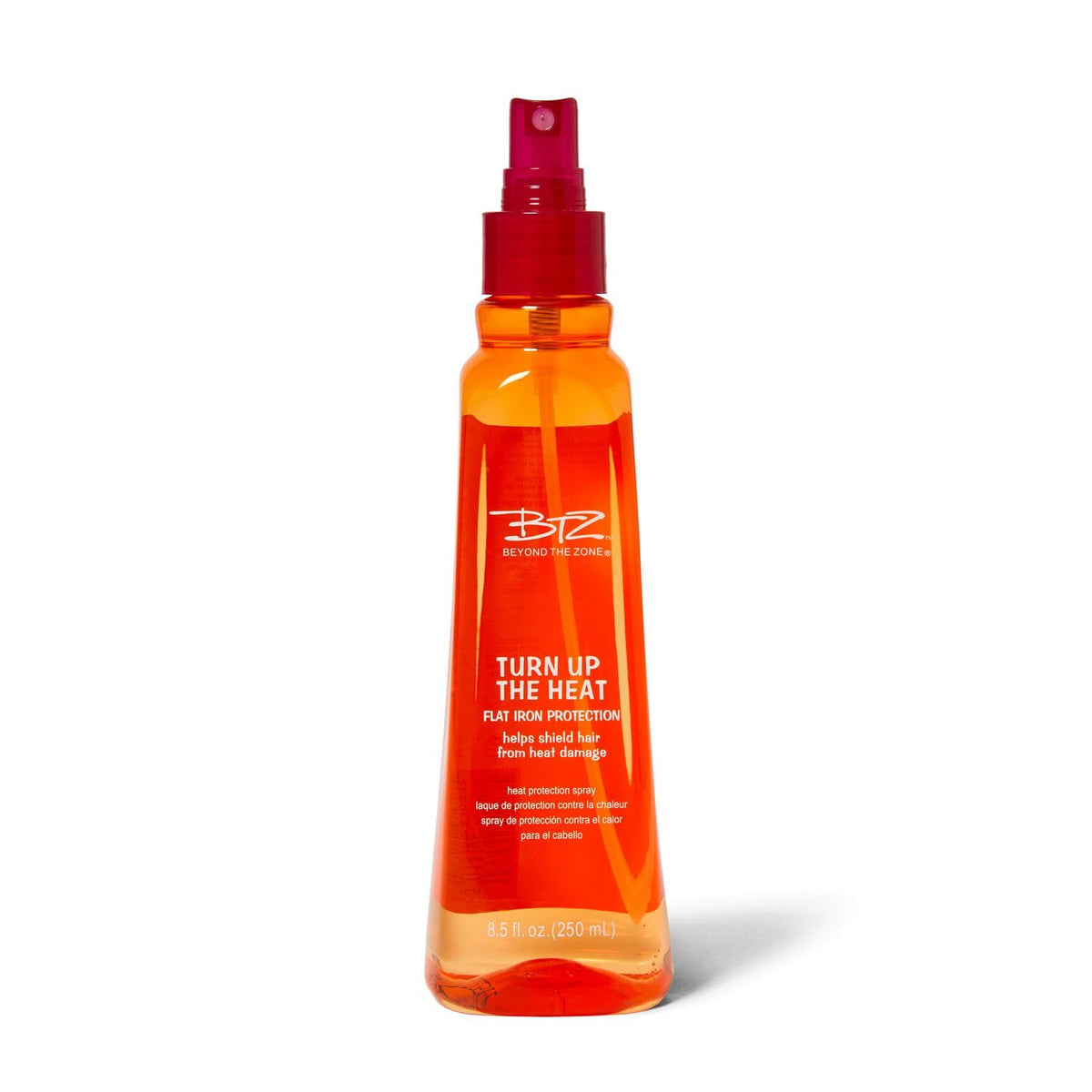 Beyond the Zone front bottle showing product branding and size benefit: easy identification