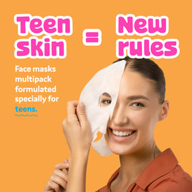 BeYoutiful sheet mask texture close-up showing soft fabric and hydrating essence for comfort