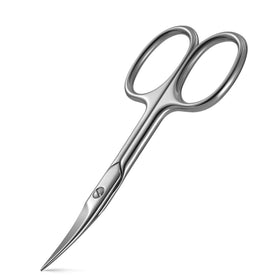 BEZOX front view showing scissors in case for neat travel storage
