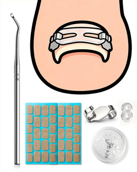 BEZOX front packaging showing complete ingrown toenail corrector kit and contents