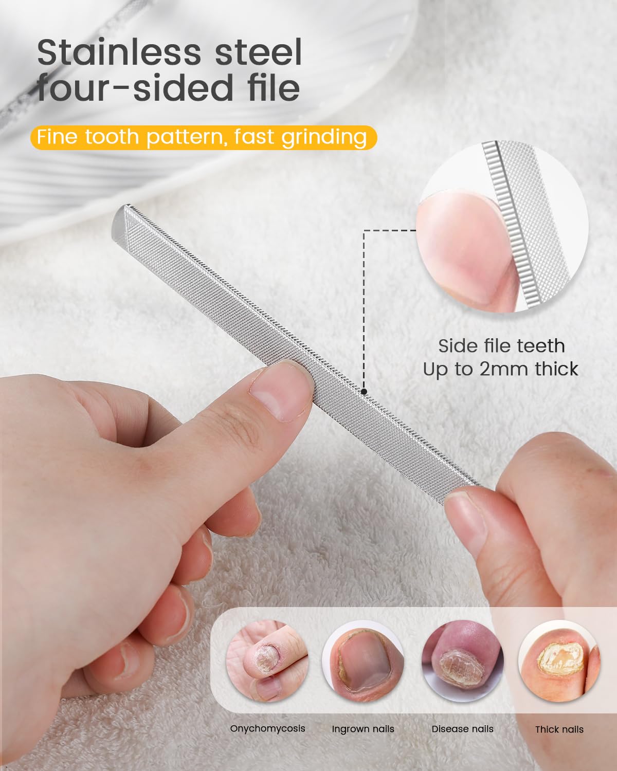 BEZOX long handle grip shot demonstrating ergonomic control and reduced fatigue