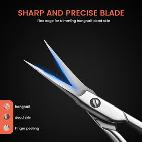 BEZOX polished handle with ergonomic finger ring for comfort