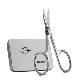 BEZOX scissors staged in bathroom for convenient grooming on the go