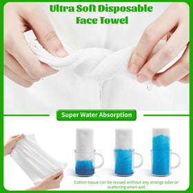 BFHKXW pop-up pack dispensing a sheet for convenient single-handed use