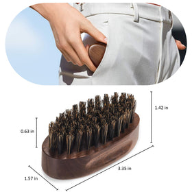 BFWood held in hand to show scale and secure thumb indent grip for travel use
