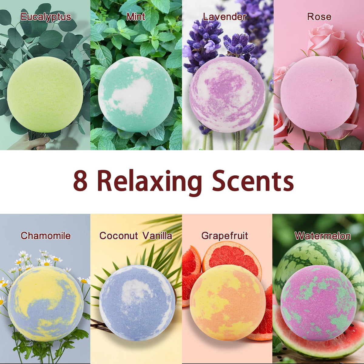 Bgiscaw lavender bath bomb fizzing in tub illustrating calm home spa experience