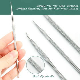 BHYTAKI lancet point close-up illustrating sharpness for targeted opening benefit