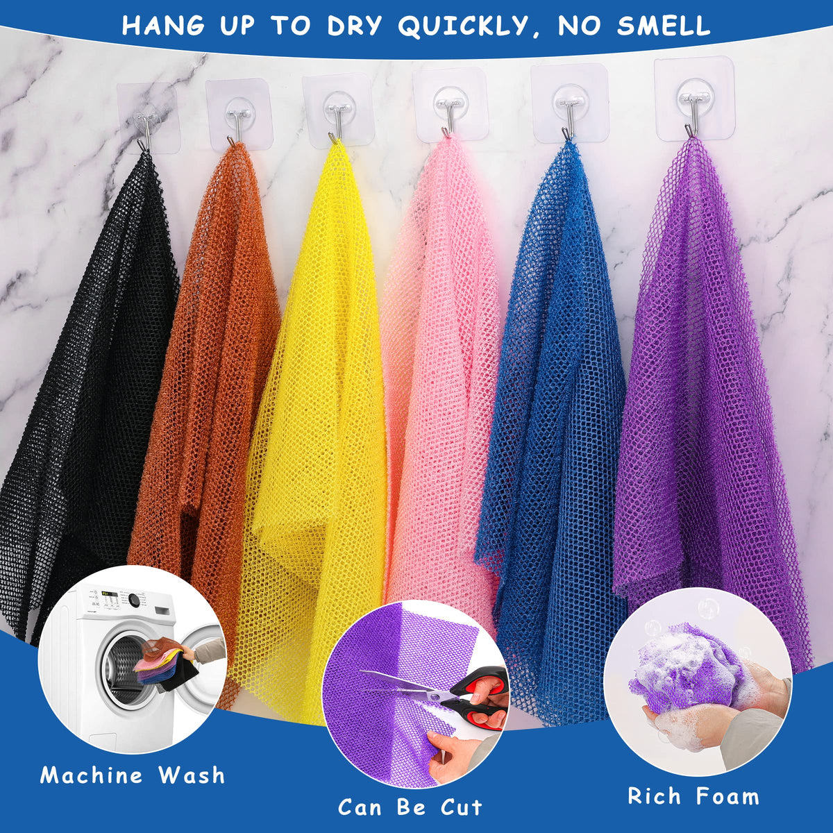 BHYTAKI color assortment laid flat, makes family organization easy