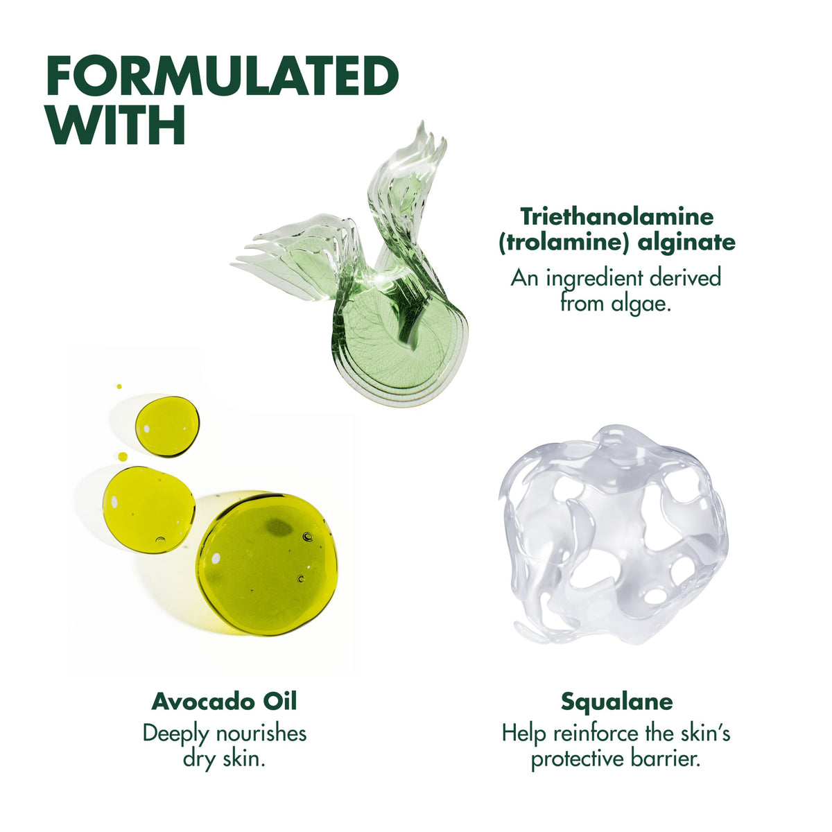 BIAFINE applied to face by user demonstrating soothing hydration for sensitive skin