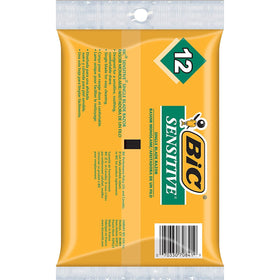 BIC blade close-up showing single stainless steel blade for gentleness