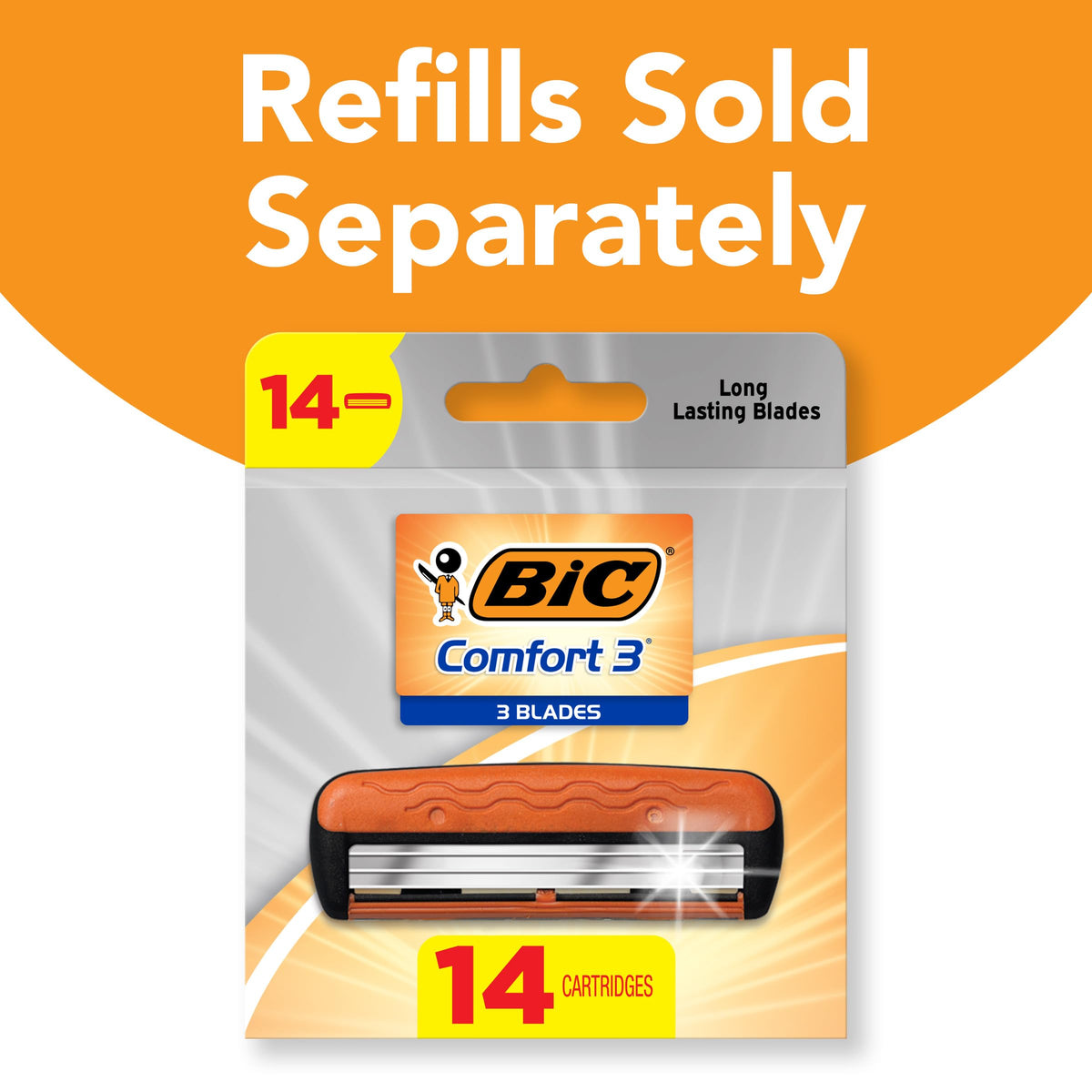 BIC Comfort 3 boxed kit staged as a gift-ready present for dad