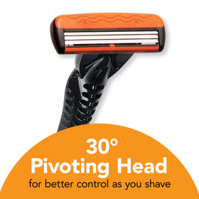 BIC Comfort 3 held in hand to show compact size and easy handling