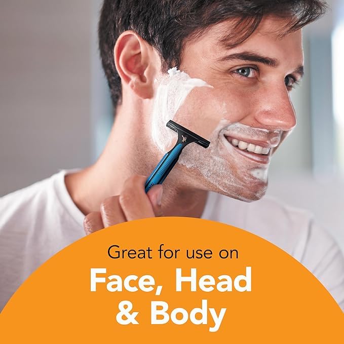BIC Comfort 3 razor in hand demonstrating precise, comfortable shaving