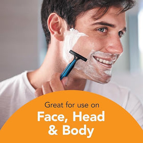 BIC Comfort 3 razor in hand demonstrating precise, comfortable shaving