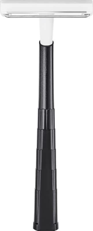 BIC razor in use shaving jawline demonstrating precise reach and reduced irritation