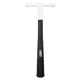 BIC razor held in hand showing compact size