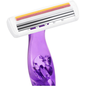 BIC Soleil 3 next to a smartphone to show compact size and portability