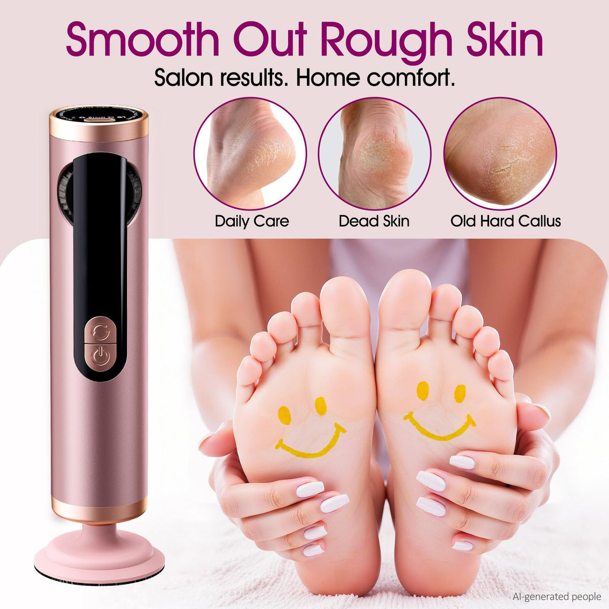 Bicboz nail polishing head and buffer rings for refined nail shaping and shine