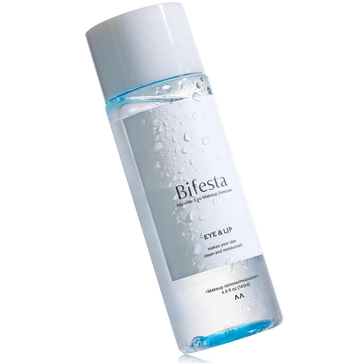 Bifesta front bottle 145ml showing clear label and size, easy identification benefit