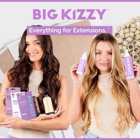 Big Kizzy in a salon setting showing professional-ready, fast reapplication