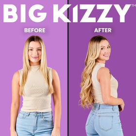 Big Kizzy adhesive surface close-up showing smooth texture for residue-free wear