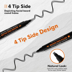 BIKTIC close-up of the four-fork tip delivering precise hair-like strokes