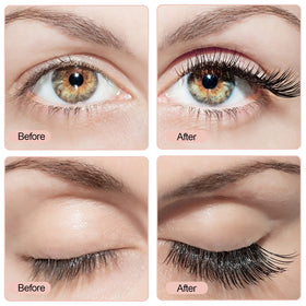 BILEYCHA magnetic eyeliner brush and tube demonstrating precise application