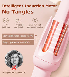 BILITOK size scale with hand illustrating 1.2-inch cone and ergonomic hold for speed