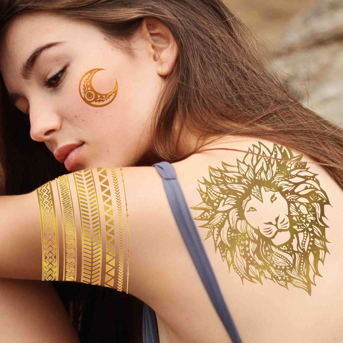 Bilizar close-up metallic shine showing realistic jewelry effect and durability