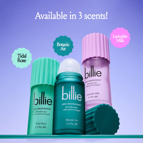 Billie Botanic Air scent mood image evoking marine breeze and herb freshness