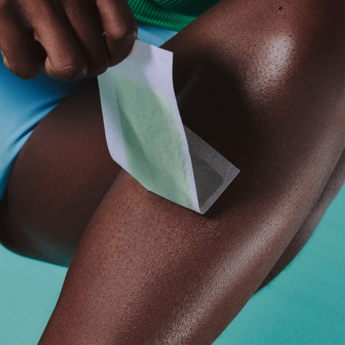 Billie close-up of soft-gel wax strip texture highlighting gentle nourishment