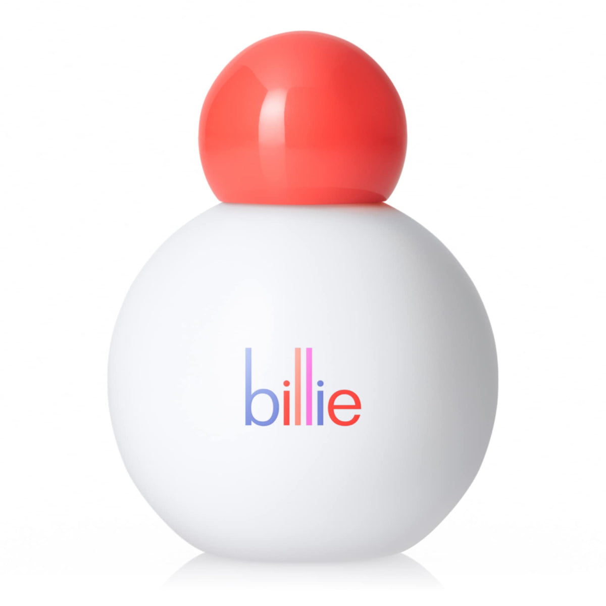 Billie front packaging showing powder container and clear branding for easy identification