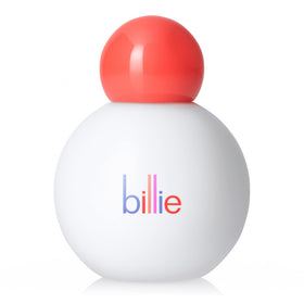 Billie front packaging showing powder container and clear branding for easy identification