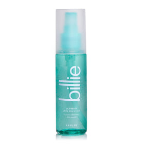 Billie front bottle view showing label and easy-to-use spray for smoother skin