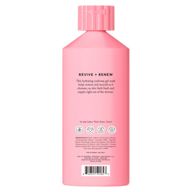 Billie ingredient list and badges displaying SLS-free, paraben-free benefits