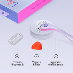 Billie matte ergonomic handle texture offering non-slip grip