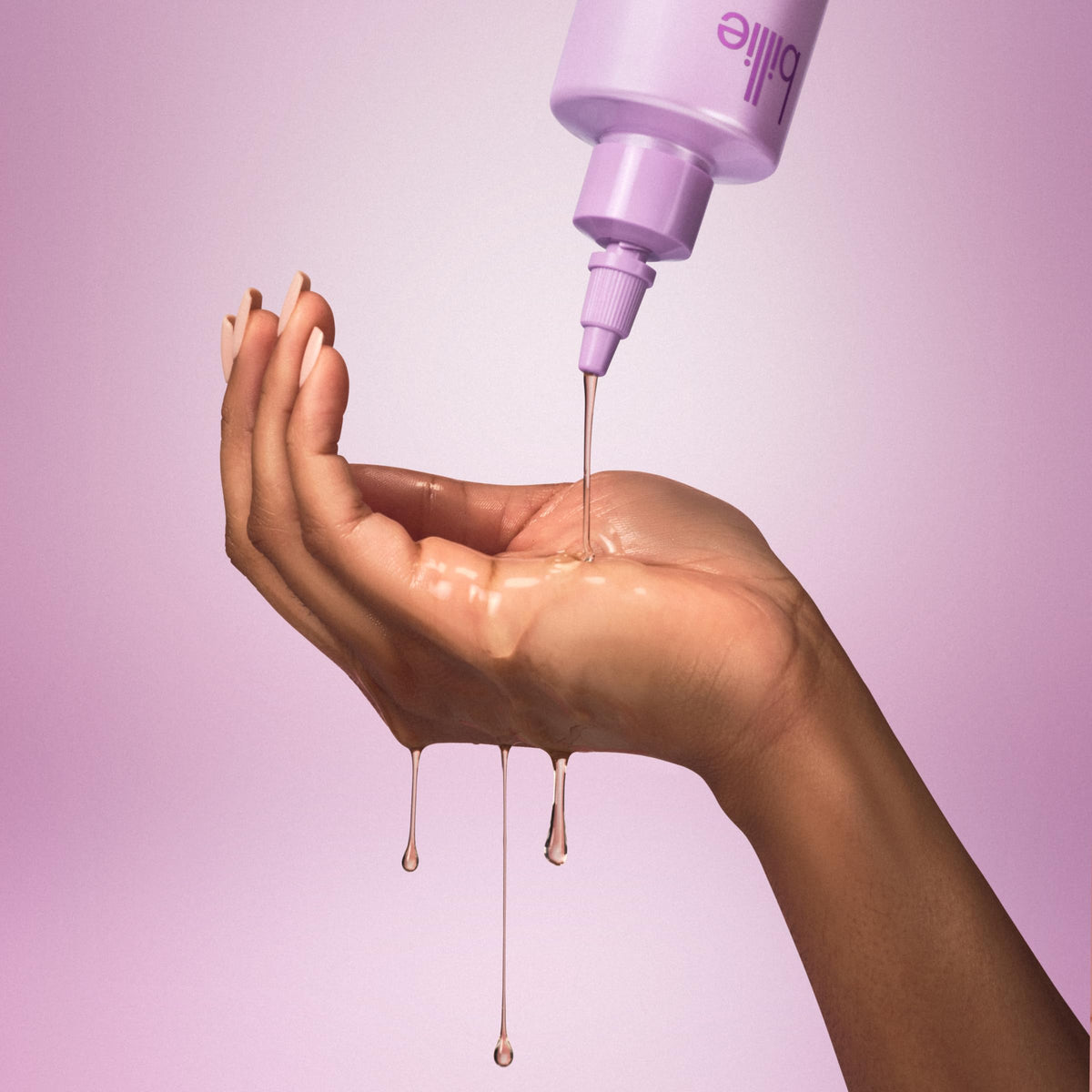 Billie next to Billie razor illustrating pairing for improved shave control benefit