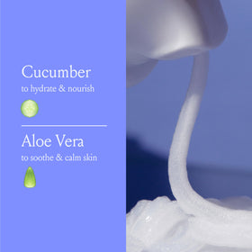 Billie in-shower use demonstrating water-activated foaming