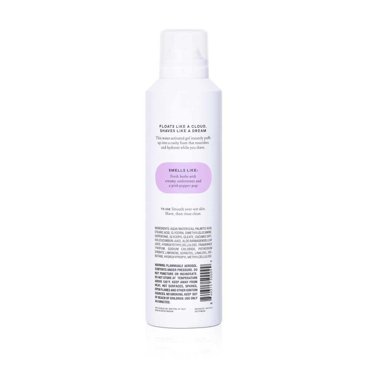 Billie product in a bathroom setting adding calming scent
