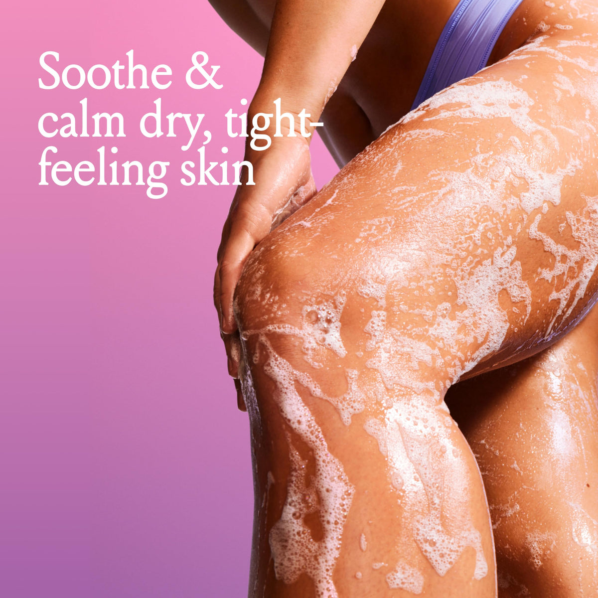 Billie pump close-up dispensing body wash, precise dosing benefit