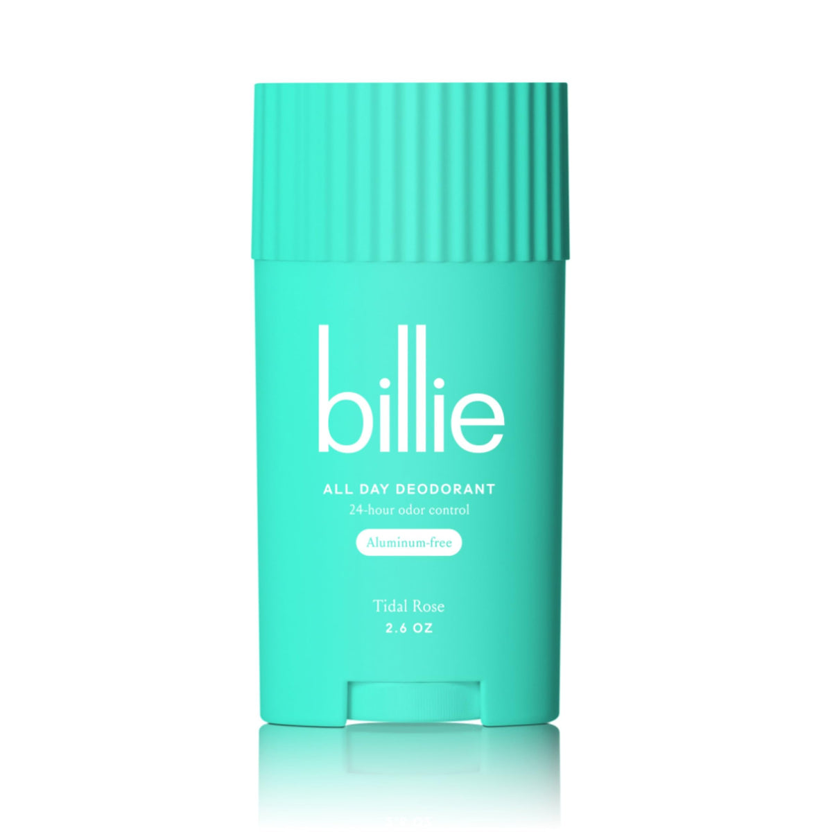 Billie front packaging showing Tidal Rose and product benefit