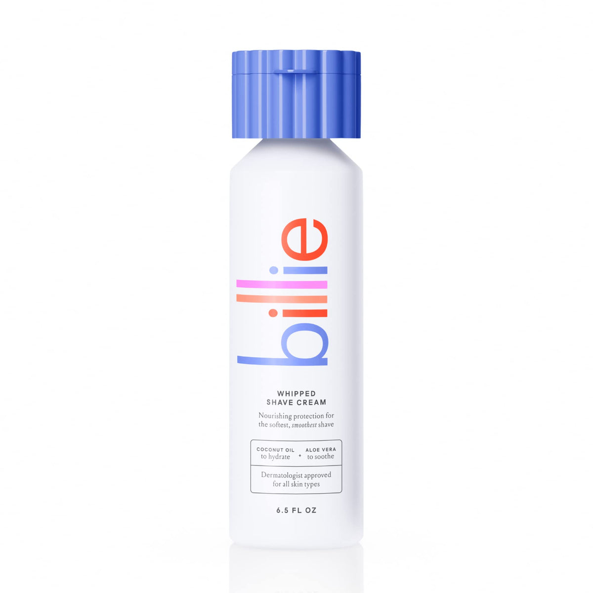 Billie front packaging showing bottle and Lavender & Bergamot scent for easy selection