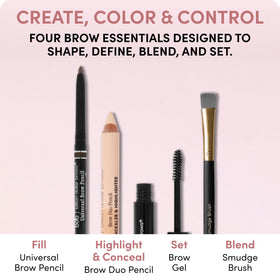 billion dollar brows clear gel wand close-up for long-lasting, flake-free hold