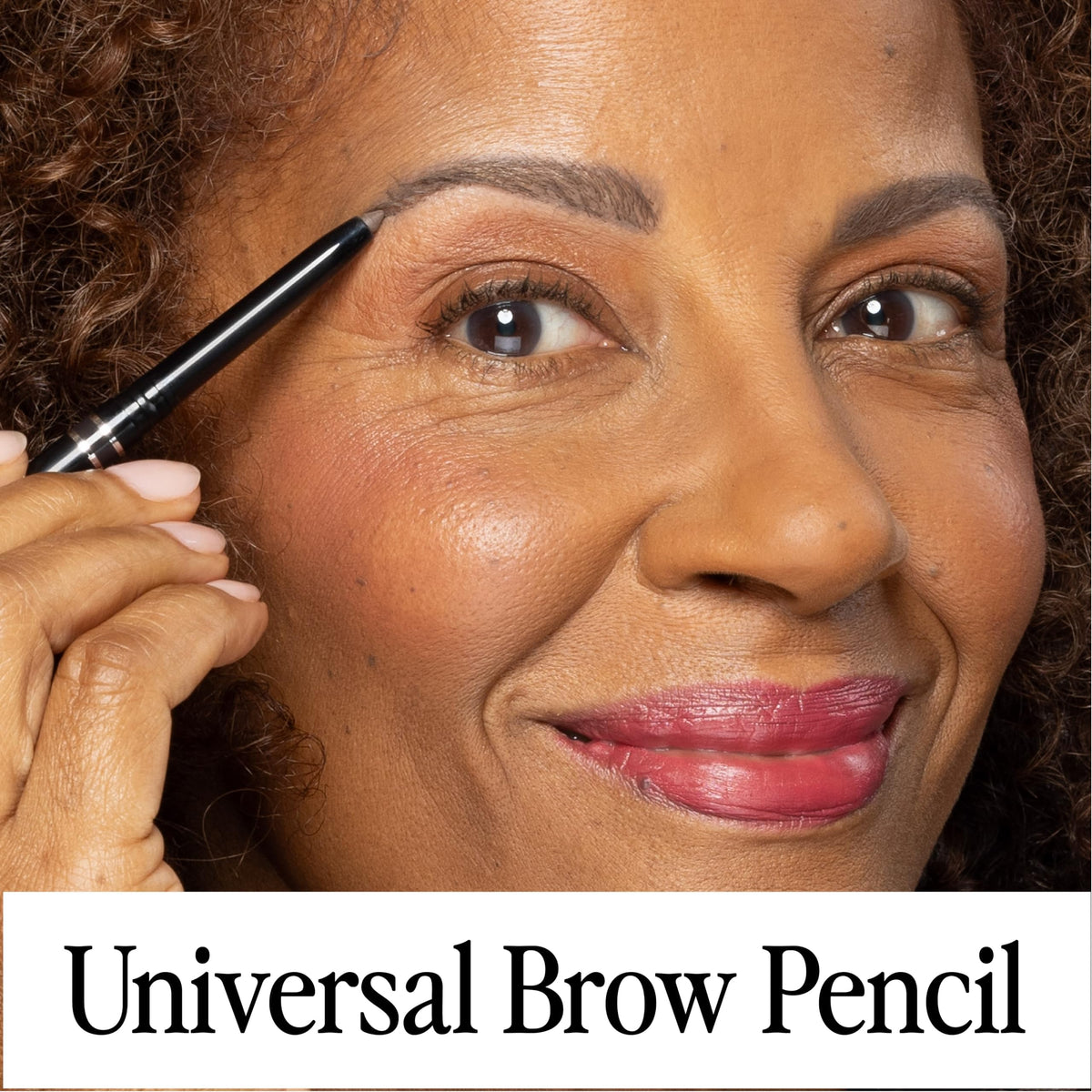 billion dollar brows dual-ended tool illustrating retractable tip and spoolie for control