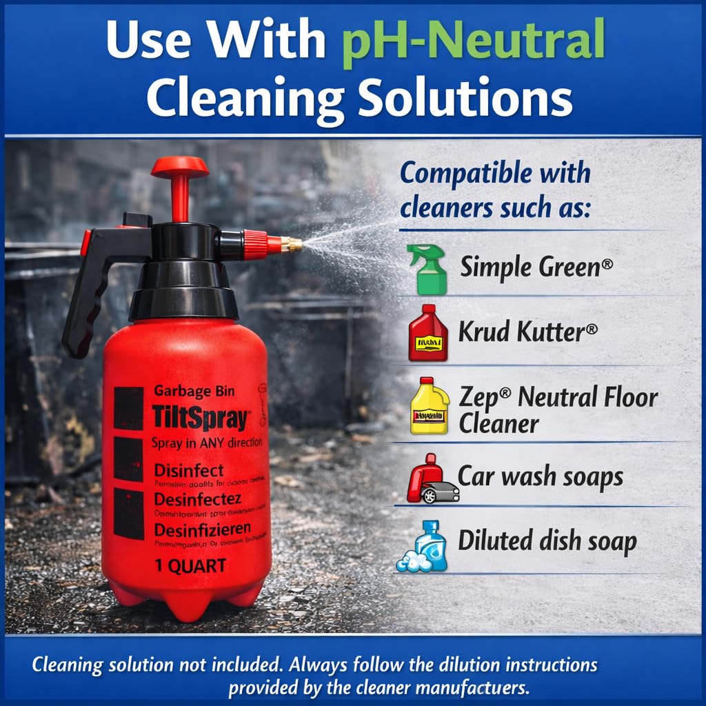 BinClaw TiltSpray used inside car for detail cleaning of dashboard and door pockets